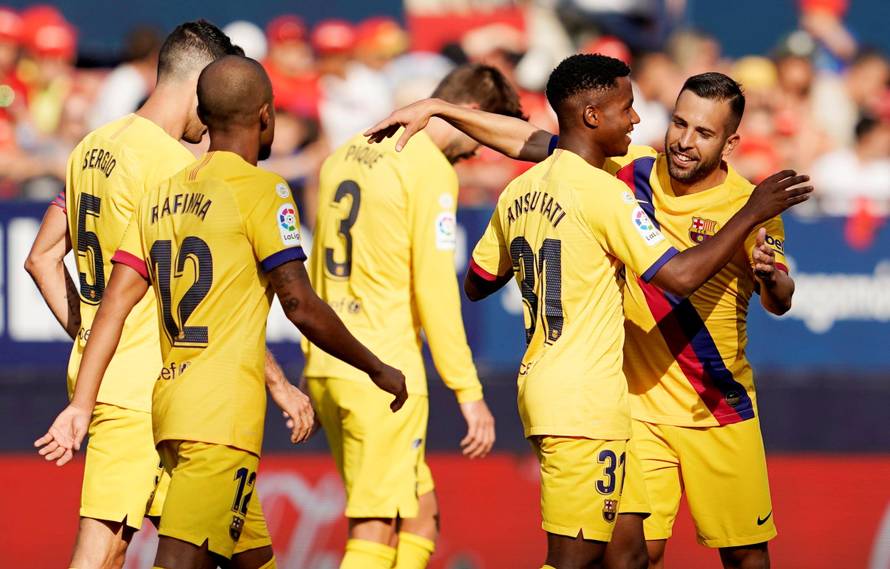 La Liga Santander - Osasuna v FC Barcelona