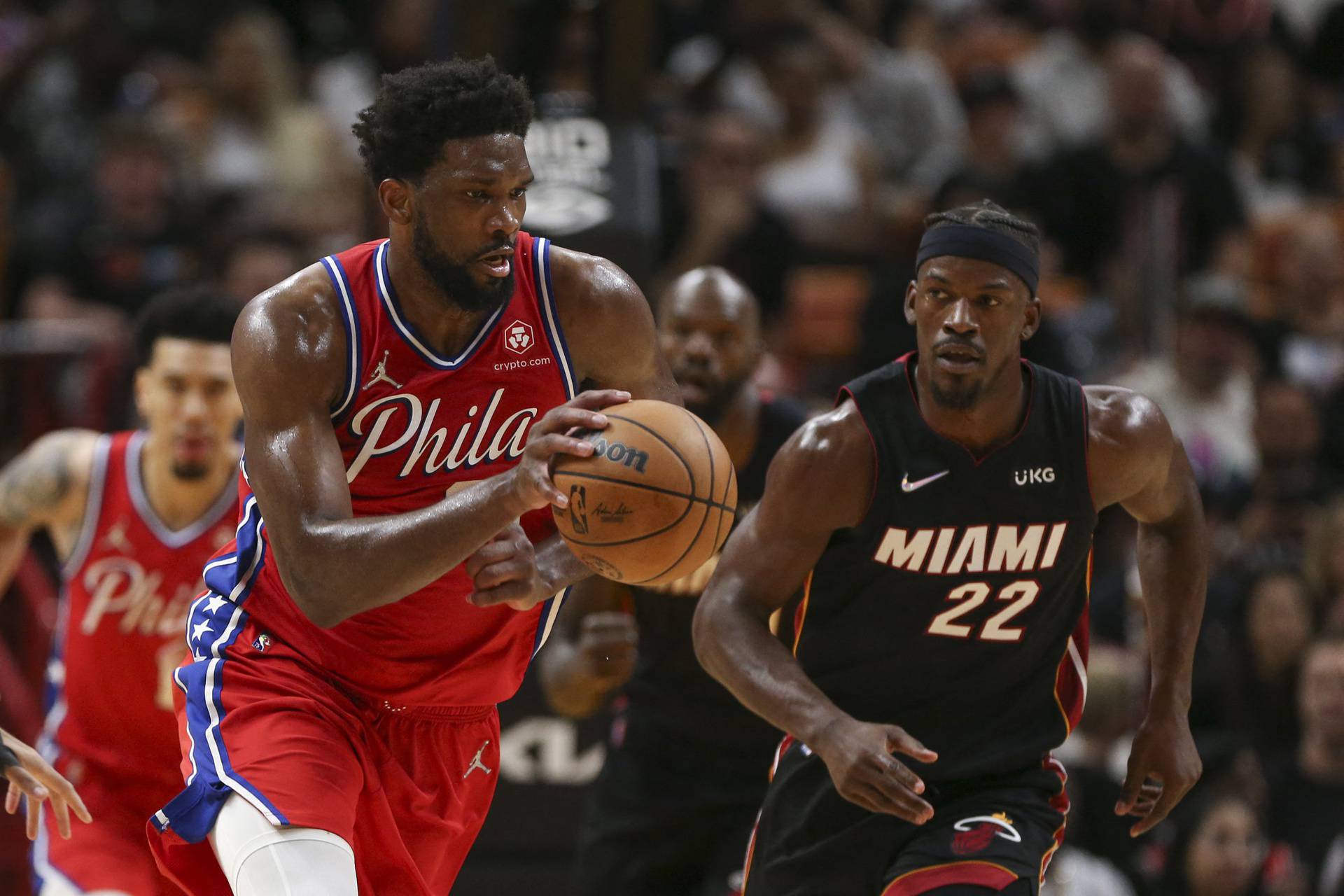 NBA: Philadelphia 76ers at Miami Heat