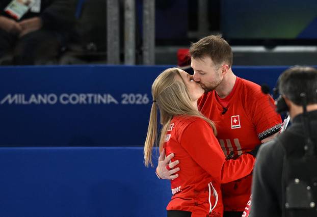 Curling - Mixed Doubles Round Robin Session 13 - Switzerland vs Canada