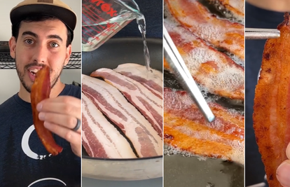 Odličan trik za hrskavu slaninu - zvuči kao da ne radi, ali radi!