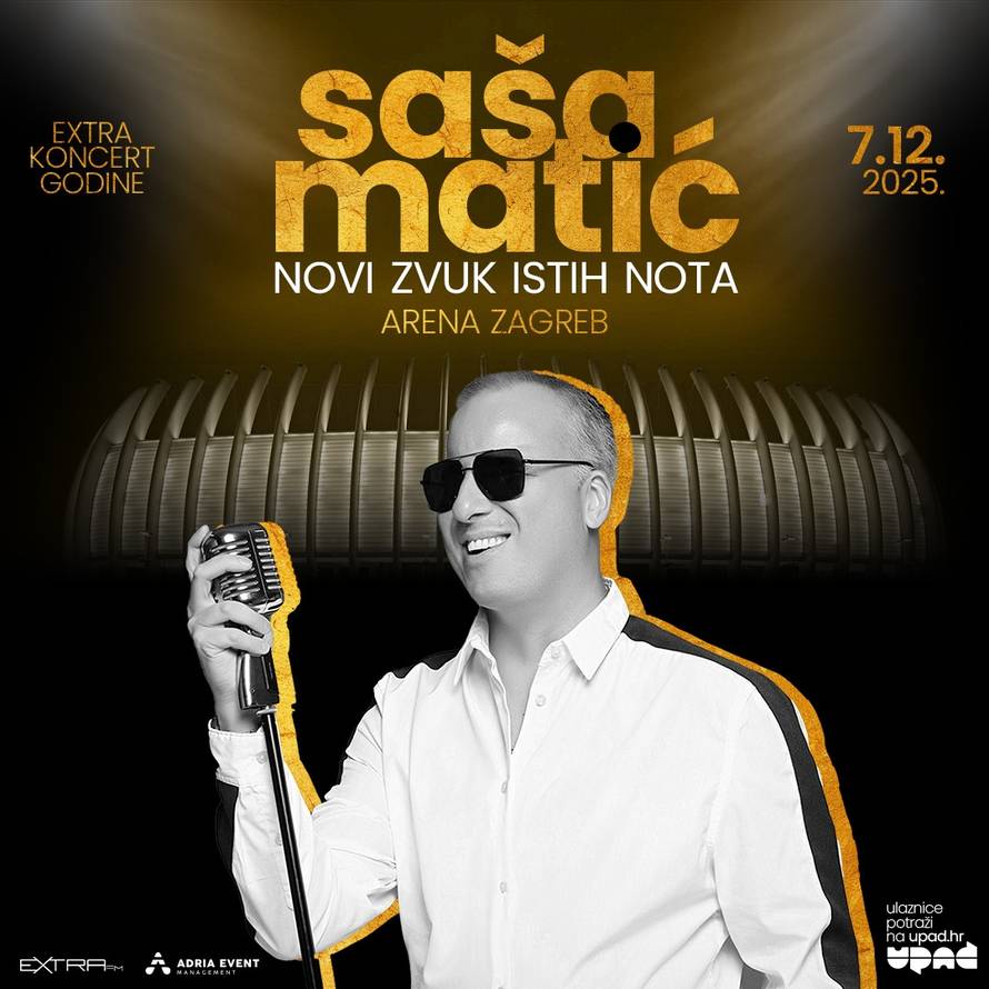 Saša Matić najavio 2 koncerta u Areni, na jednom će otpjevati hitove Olivera, Massima, Akija