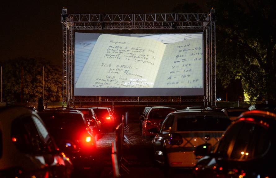 Istočno parkiralište kod Zagrebčckog Velesajma postalo drive in kino