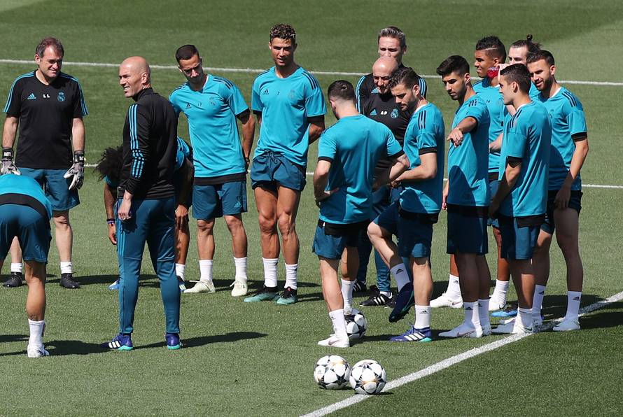 Champions League - Real Madrid Training