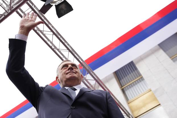 Banja Luka: Skup podrške Miloradu Dodiku nakon izricanja presude