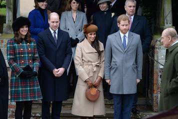 Royals attends Christmas Day Church service