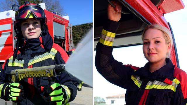 'Ja sam jedina vatrogaskinja u Istri. Već sam gasila prvi požar'