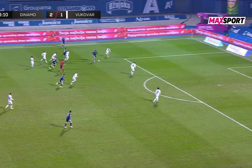 Sa&zcaron;etak utakmice Dinamo - Vukovar