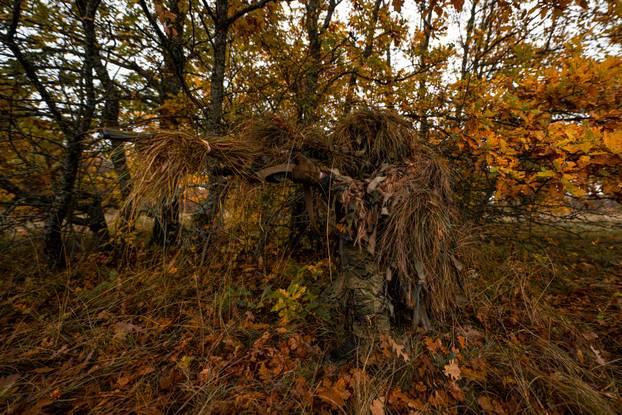 FOTO Pogledajte nove hrvatske snajperiste u akciji. Da prođu 50 metara potreban je jedan sat!