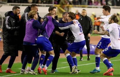 Hajduk - Dinamo 1-0: Splićani dobili derbi i vratili se na vrh! 'Modrima' presudio Niko Sigur