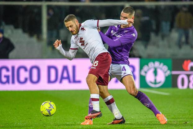 italian soccer Serie A match - ACF Fiorentina vs Torino FC