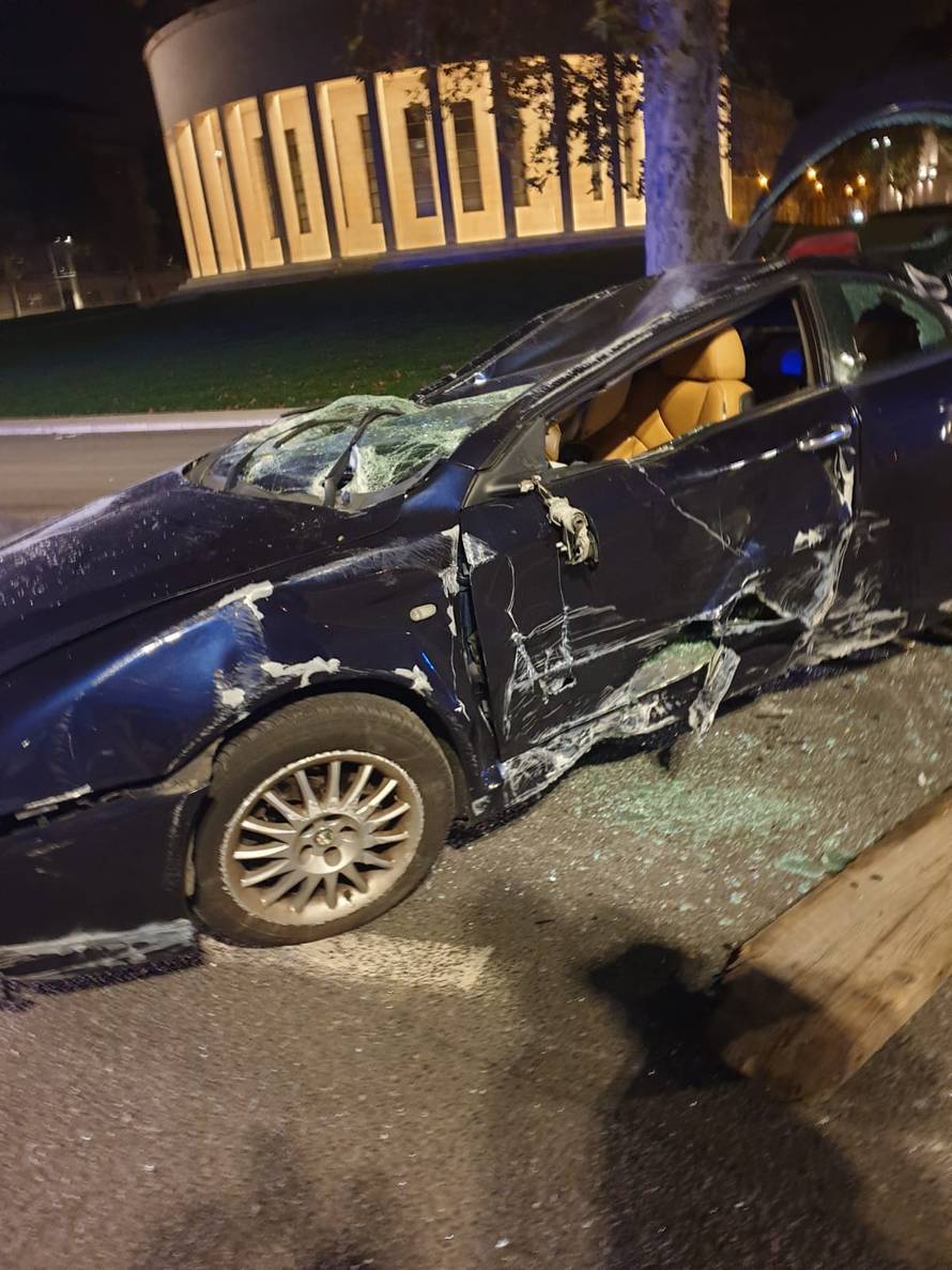 Pijan udario u rubni kamen i u centru Zagreba završio na krovu