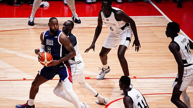 USA v South Sudan - USA Basketball Showcase - O2 Arena