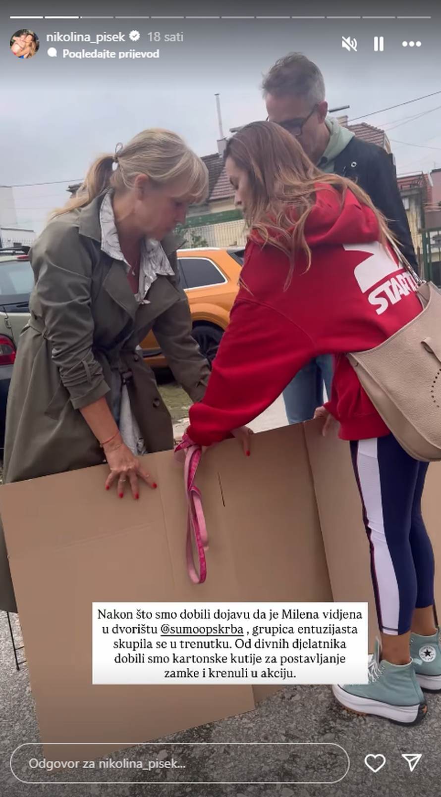 Nikolina Pišek spašavala psa: 'Potraga za njom traje 10 dana'