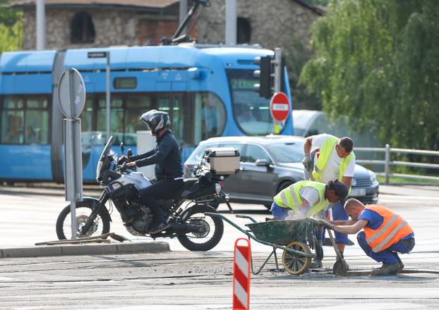 Zagreb: Počeli radovi na križanju Ulice grada Vukovara i Avenije Marina Držića