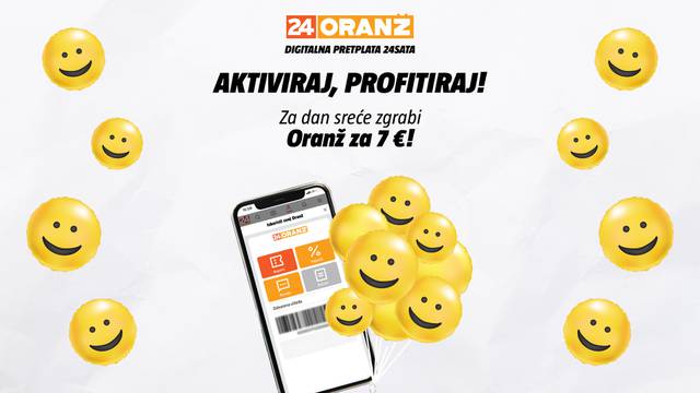 Akcija za dan sreće: Ugrabite 24 Oranž pretplatu za samo 7 € i uzmite čak 100 € kupona!