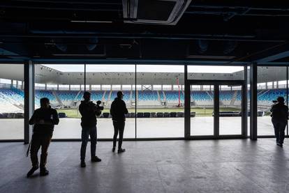 Osijek: Obilazak novog nogometnog stadiona pred samo otvorenje