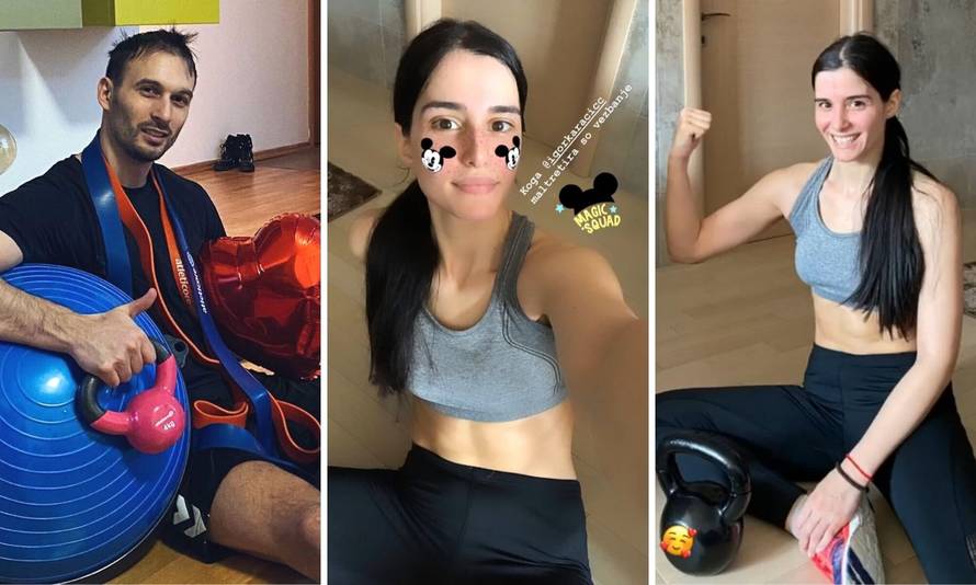 Karačić vježba sa zaručnicom u izolaciji: Koga Igor maltretira