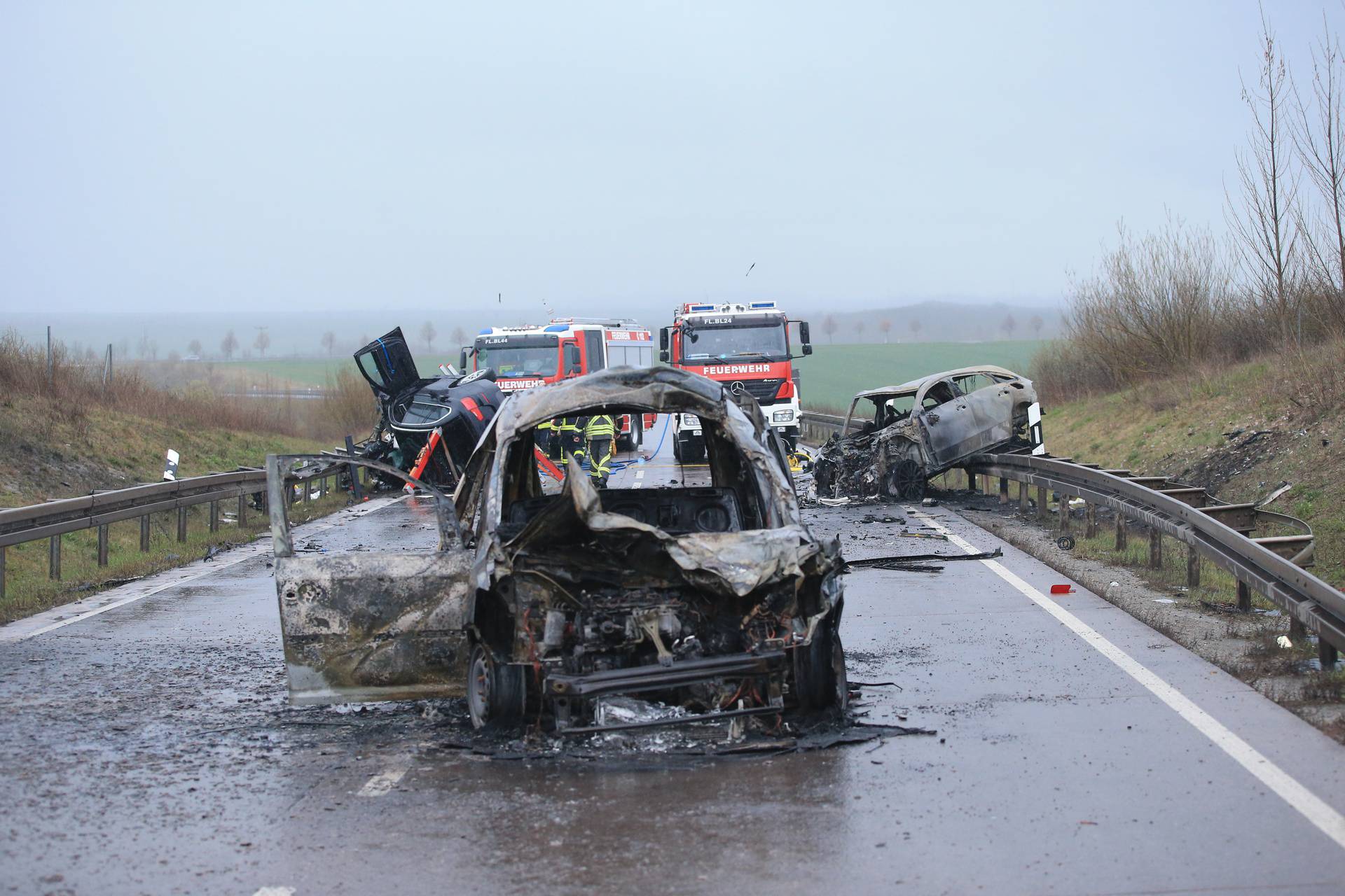 Several dead after serious accident in northern Thuringia