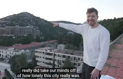 Mr. Beast podijelio video koji je snimao u Hrvatskoj: 'Ovo je bio jedan od najtežih izazova ikad'