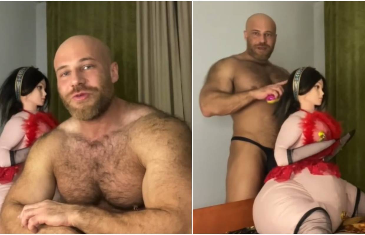 Kontroverzni bodybuilder nakon lutke pronašao je novu muzu: 'Zdravo svima, upoznajte Lolu'