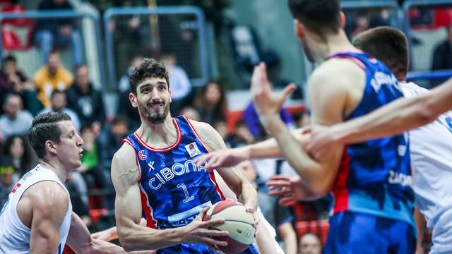 Zagreb: Cibona i Zadar susreli se u 25. kolu ABA lige