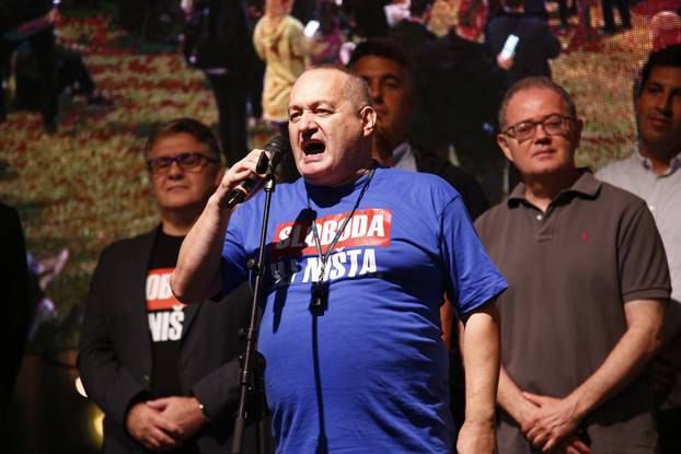 Beograd: Održan još jedan prosvjed Srbija protiv nasilja 