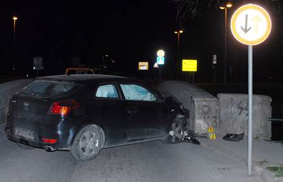 Pijana vozačica udarila u most u Krapini, imala je 1,46 promila 