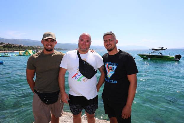 Novi Vinodolski: Spasioci Raul &Ccaron;emelji&cacute;, Erik &Ccaron;emelji&cacute; i Kristjan Beri&scaron;a