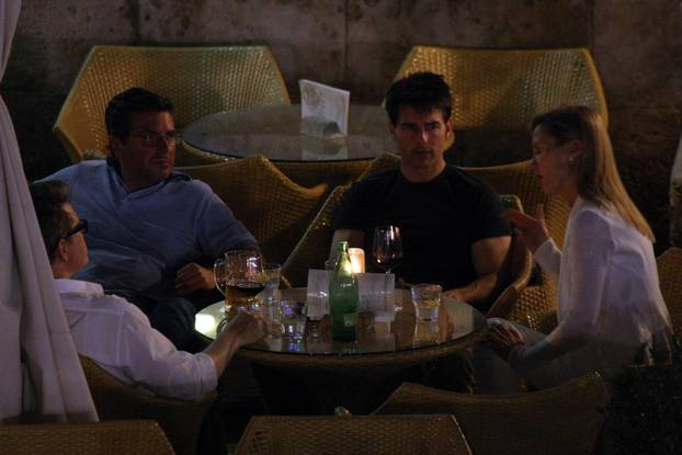 ARHIVA - 2012. Hvar: Ameri?ki glumac Tom Cruise s prijateljima došao na odmor u Hrvatsku