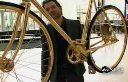 Najskuplji bicikl na svijetu od zlata stoji 133.000 kn
