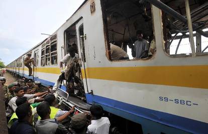 Šri Lanka: Osmero mrtvih u eksploziji bombe u vlaku