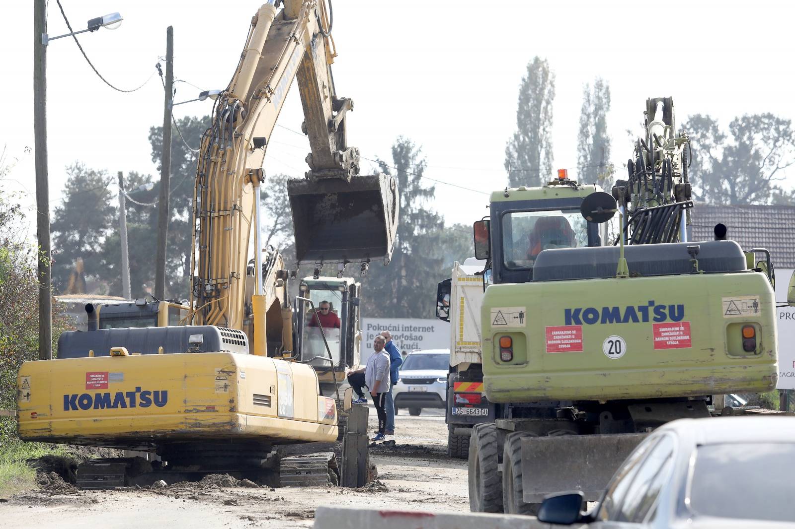 Zagreb: Zbog radova ÄulineÄka ulice je veÄ mjesecima zatvorena