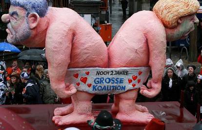 Glavna tema karnevala u Njemačkoj su političari