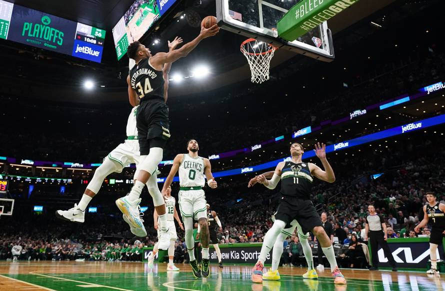 NBA: Playoffs-Milwaukee Bucks at Boston Celtics
