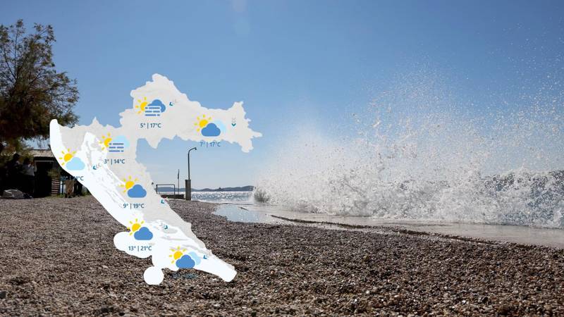 Prava jesen: Nakon magle dolazi sunce, na Jadranu i bura