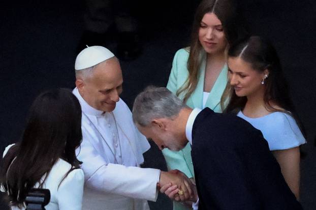 Pope Leo XIV visits Spain