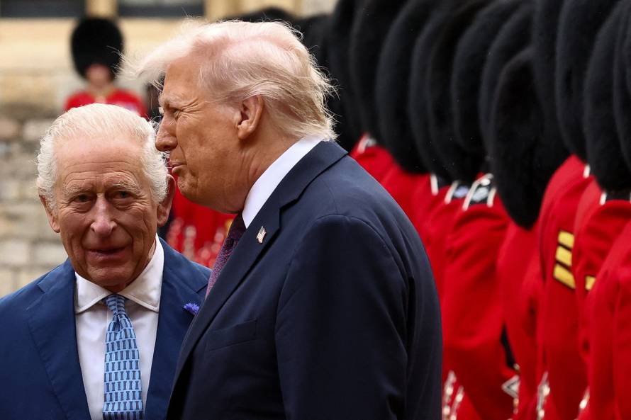 U.S. President Trump's state visit to Britain