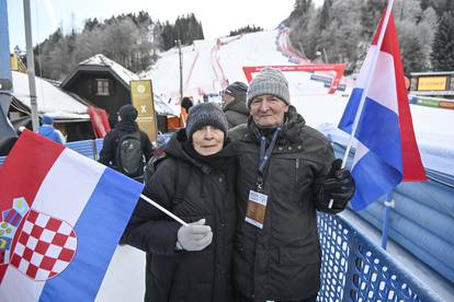 FOTO Baka i djed bodrili Zrinku: Pogledajte atmosferu hrvatskih navijača na utrci u Sloveniji...