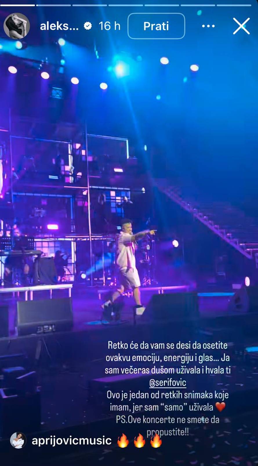 Aleksandra Prijović s Vannom zapjevala poznati hit 'Da ti nisam bila dovoljna': Uživala je!