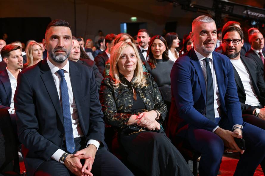 Zagreb: Ceremonija  dodjele  nagrade SuperSport Hrvatske nogometne lige