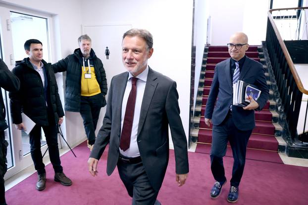 Zagreb: Odražana sjednica Predsjedništva Sabora