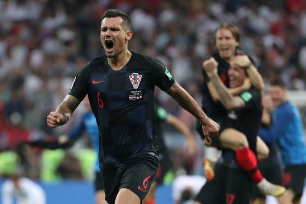 ARHIVA - 2018. FIFA Svjetsko prvenstvo, polufinale, Hrvatska - Engleska