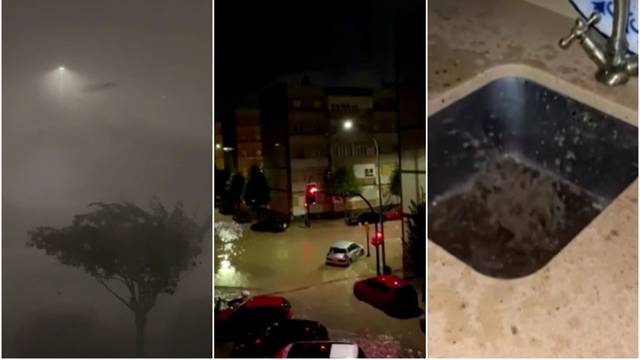 VIDEO U Španjolskoj oluja nosi drveća i aute, a zbog poplava ljudima šiklja voda iz sudopera