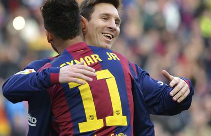 Novi rekord Messija i 'škarice' Suareza u 'petardi' Barcelone