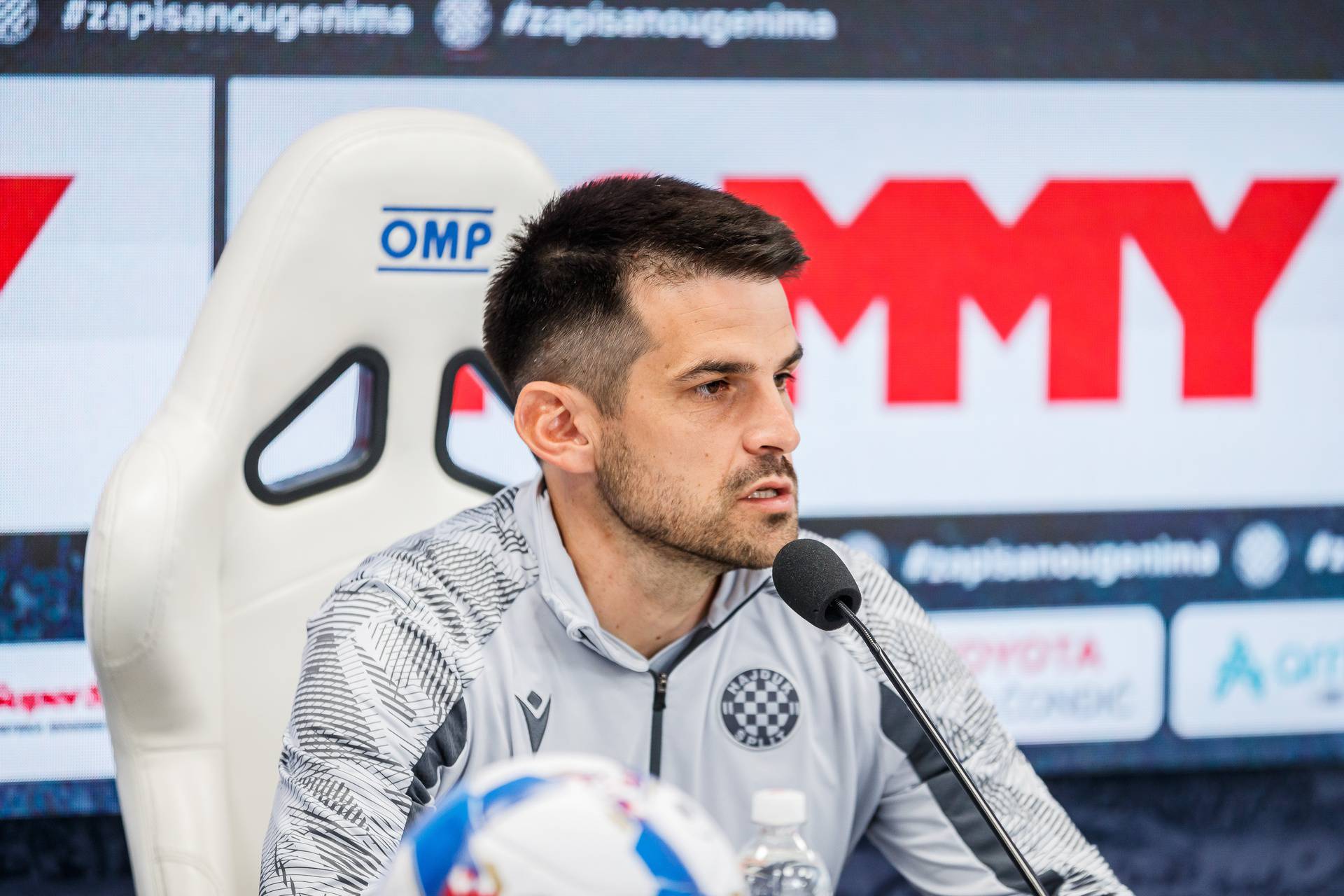 Split: Jurica Ivanković održao konferenciju za medije uoči utakmice Hajduk - Rudeš