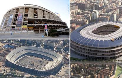 FOTO Camp Nou jučer, danas i sutra. Evo kako će stadion Barce izgledati poslije renovacije