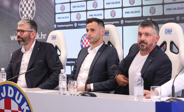 Split: Službeno predstavljen novi trener Hajduka Gennaro Gattuso