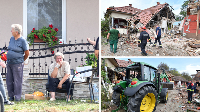 VIDEO Strašna eksplozija u kući u Đelekovcu: 'Kao da je bomba, skočila sam da spasim unuke'