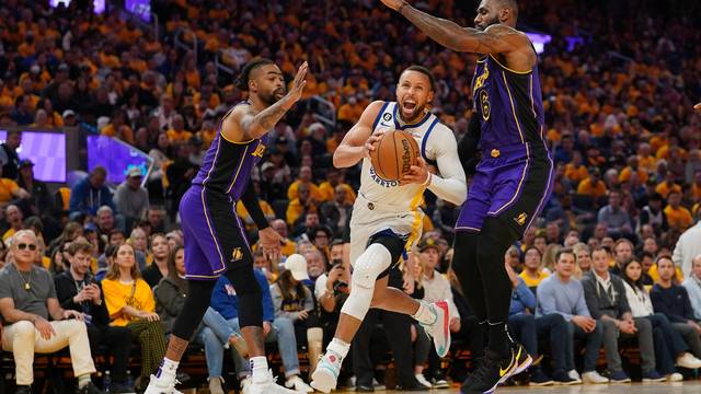 NBA: Playoffs-Los Angeles Lakers at Golden State Warriors