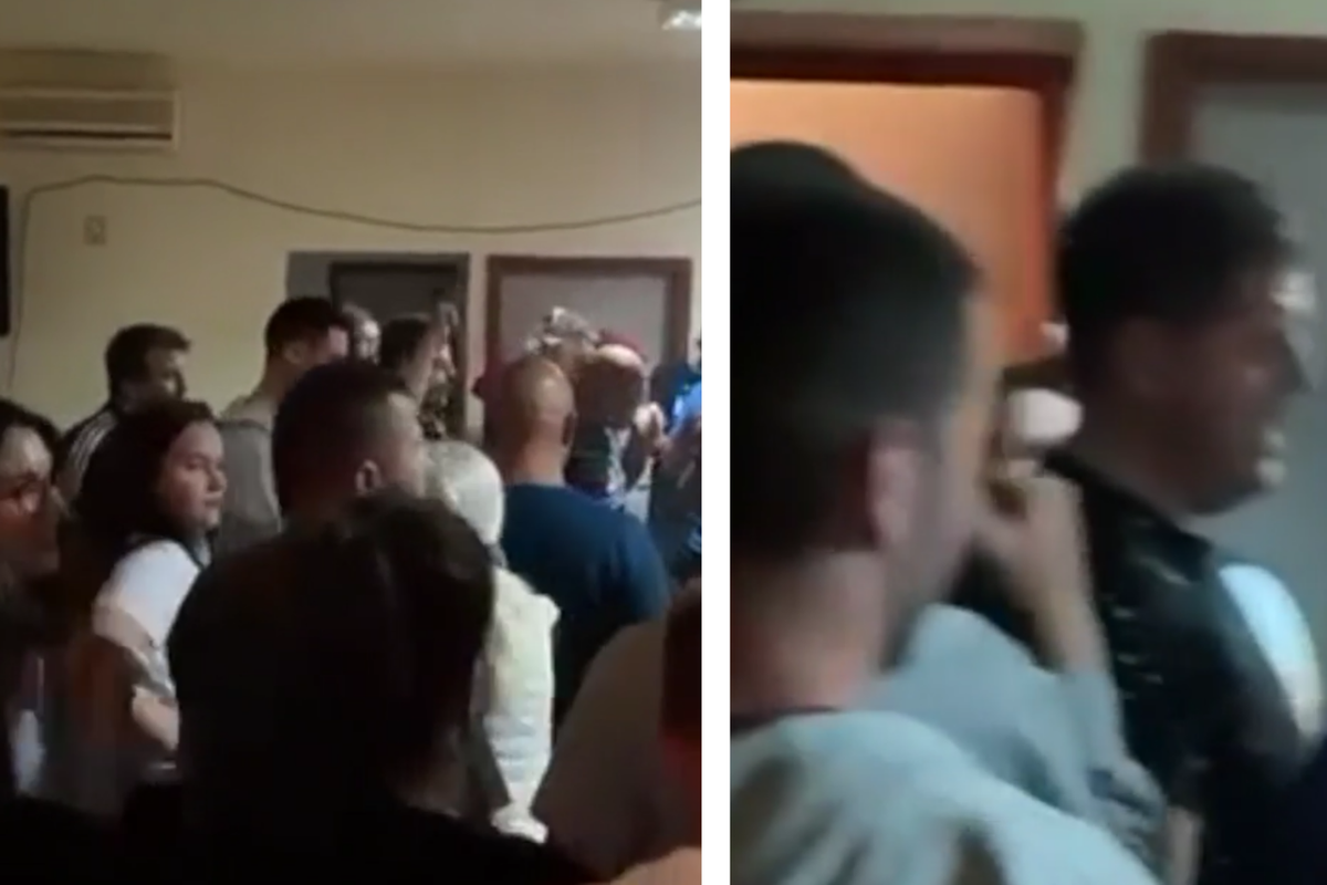 VIDEO Iz benkovačkog HDZ-a cajke u izbornoj noći: 'To je sve maslo Domovinskog pokreta!'